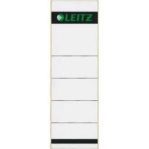 LEITZ 1642 Rückenschilder Papier kurz/breit 100 Stück hellgrau