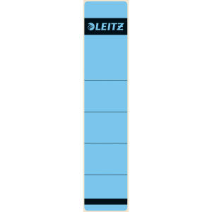 LEITZ 1643 Rückenschilder Papier kurz/schmal 10 Stück blau