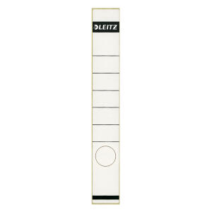 LEITZ 1648 Rückenschilder Papier lang/schmal 10 Stück weiß
