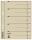 LEITZ Trennblatt A5 grau Trennblatt A5 mit Linienaufdruck