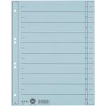 LEITZ Trennblatt A4 hellblau ungeöst Trennblatt A4...