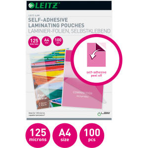 LEITZ Laminierhülle A4 125mic sk 16925 100ST
