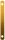 LEITZ Deckschienen 9.7cm Metall gold 17140000 100ST