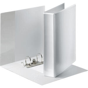 ESSELTE Ordner Panorama Papier A4 schmal weiß