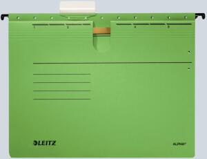 LEITZ 1984 Hängehefter ALPHA kfm. Heftung PendarecKarton grün