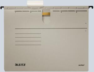 LEITZ 1984 Hängehefter ALPHA kfm. Heftung PendarecKarton grau
