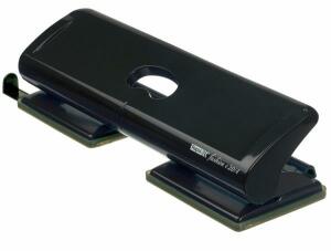 Rapid Doppellocher FC20/4 schwarz 3x8cm 4fachBürolocher mit durchgängige