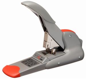 Rapid Blockheftgerät DUAX Stahl 170Blatt Flachheftung silber/orange