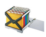 LEITZ 2398 Ausziehboden für Hängekorb oder zwei Boxen lichtgrau