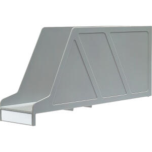 LEITZ 2421 Sammler Orgaclass Polystyrol grau