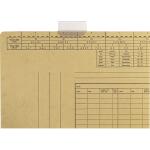 LEITZ Vollsichtreiter 3zeilig 50mm 50ST 24550000 mit Schild