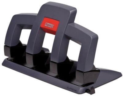 Rapid Mehrfachlocher Supreme schwarz 5 Jahre Garantie 30Blatt Press Less 8