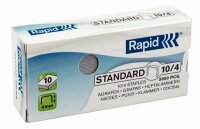 Rapid Heftklammern No. 10 Standard verzinkt 5.000 Stück