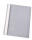 LEITZ Schnellhefter grau PP Folie dokumentenecht mittransparent