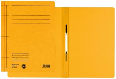 LEITZ 3000 Schnellhefter A4 250Blatt kfm. Heftung Manilakarton (RC) gelb