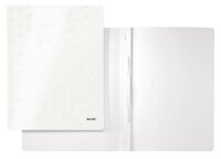 LEITZ Schnellhefter A4 Wow perlweiß 30010001 Karton