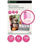 LEITZ 33878 Folientasche 125 Micron für A4 mit...