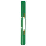 LEITZ Heftstreifen PP 3.5x31cm 25ST grün 37110055 m....