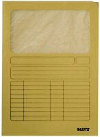 LEITZ Sichtmappe A4 gelb 39500015 100ST