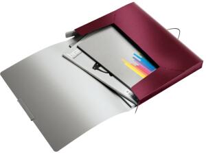 LEITZ Ablagebox Style DIN A4 PP granatrot (80395628)