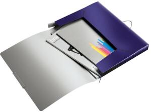 LEITZ Ablagebox Style DIN A4 PP titanblau (80395669)