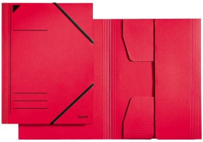 LEITZ 3981 Eckspannermappe A4 250Blatt PendarecKarton (RC) rot
