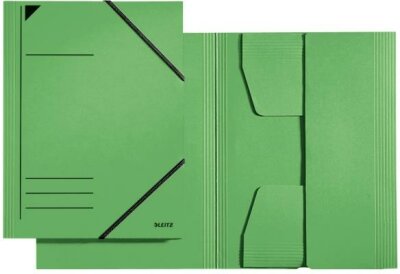 LEITZ 3981 Eckspannermappe A4 250Blatt PendarecKarton (RC) grün