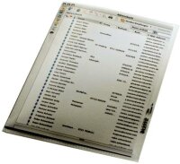 LEITZ 4005 Standard Sichthülle A5 PPFolie genarbt...