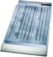LEITZ Sichthülle A4 5ST Falz SICHTH.A4 MAXI(5)405630