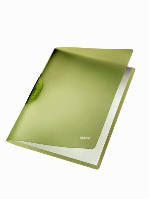 LEITZ Klemmmappe Colorclip A4 grün KLEMMMP COL.RAINB.GRUEN417600
