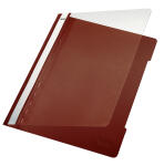 LEITZ 4191 Schnellhefter A4 langes Beschriftungsfeld PVC...