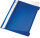 LEITZ 4197 Schnellhefter A5 langes Beschriftungsfeld PVC blau
