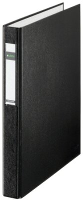 LEITZ Ringbuch Maxi A4 schwarz Standard. Mechanik: 4RingComiDMechan