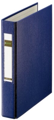 LEITZ 4213 Standard Ringbuch A5 25mm 2 Ringe PP blau