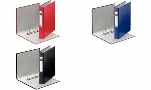 LEITZ 4213 Standard Ringbuch A5 25mm 2 Ringe PP schwarz