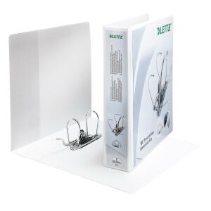 LEITZ Ordner Panorama weiß Überbreite Maxi A480mm 2 Außentasche u