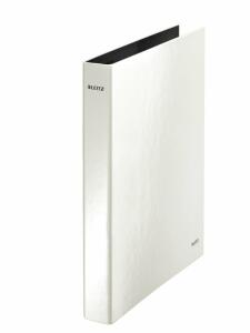 LEITZ Schulordner A4 Wow perlweiß 42410001