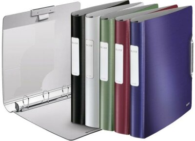 LEITZ Ringmappe Style A4 sortiert Ringbuch Active Style SoftClick. 4Ring