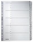 LEITZ 4328 Register AZ Karton A4 20Blatt grau