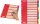 LEITZ Register A4 blanko bunt 10tlg. 10Blatt farbiger Karton 160g rotes Deck