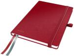 LEITZ Notizbuch A5 Complete rot mit festem Einband in...