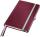 LEITZ Notizbuch Style A5 kar. granat rot Notizbuch Style A5 kariert mit festem