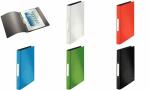 LEITZ 4566 Ringbuch Solid A4 PP 2 Ringe 25 mm hellrot