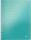 Collegeblock WOW A4 PP-Einband liniert eisblau metallic