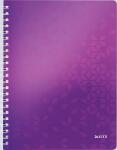 Collegeblock WOW A4 PP-Einband liniert violett