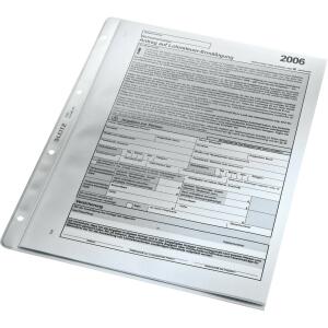 LEITZ Prospekthülle Extrastark A4 genarbt Prospekthülle Extrastark oben off