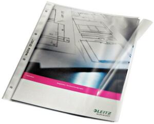 LEITZ 4764 Prospekthülle rechts offen genarbt 012 mm A4