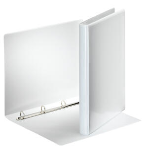 ESSELTE Ringbuch Präsentation Außentaschen A4 PP 4 Ringe 16 mm weiß