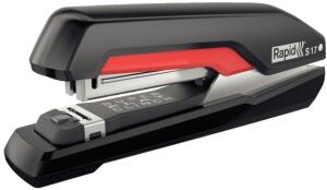 LEITZ Heftgerät Supreme S17 FS schwarz/rot 5000538 30Blatt