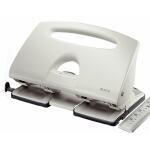 LEITZ 5132 Doppellocher 40Blatt mit Anschlagschiene grau
